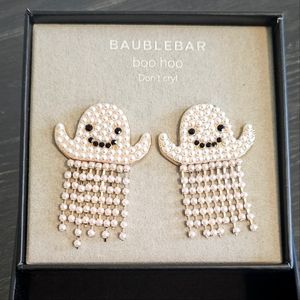 🔥Baublebar Ghost 👻 Statement Earrings NWT